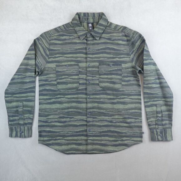 Mountain Hardwear Other - Mountain Hardwear Granite Peak Flannel Shirt Long Sleeve Mens Size Large Camo